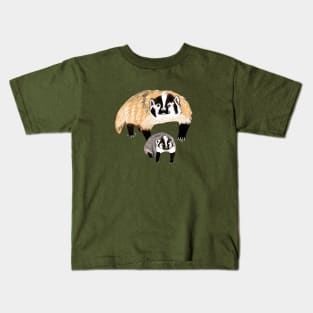 Badger Mommy Kids T-Shirt